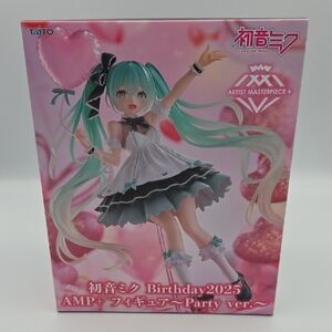 Hatsune Miku Artist Masterpiece Figure + 2025 Birthday Party Ver. Taito